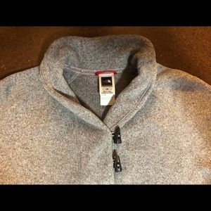 The North Face two button pullover.